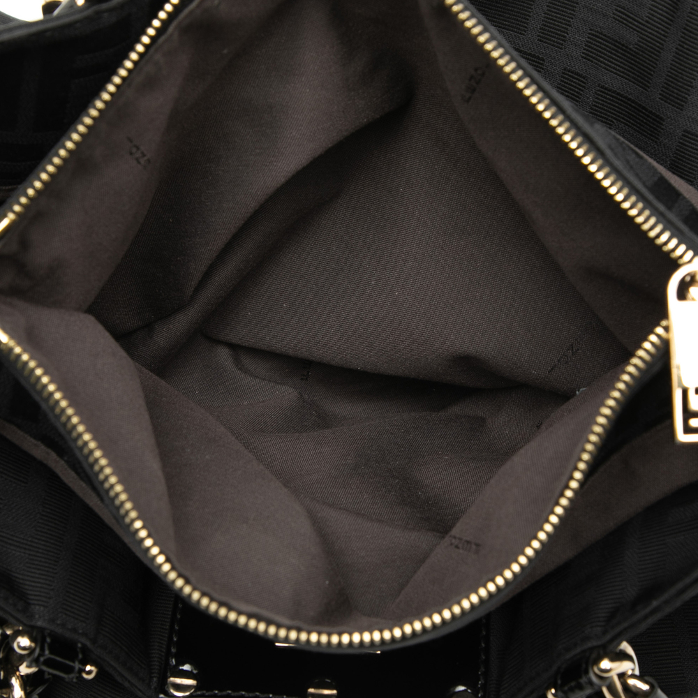 Pre-Loved Fendi Large Zucca Canvas Mia Tote - Picture 4 of 7